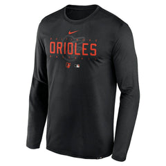 Baltimore Orioles Nike Authentic Collection Team Logo Legend Performance Long Sleeve T-Shirt Sale
