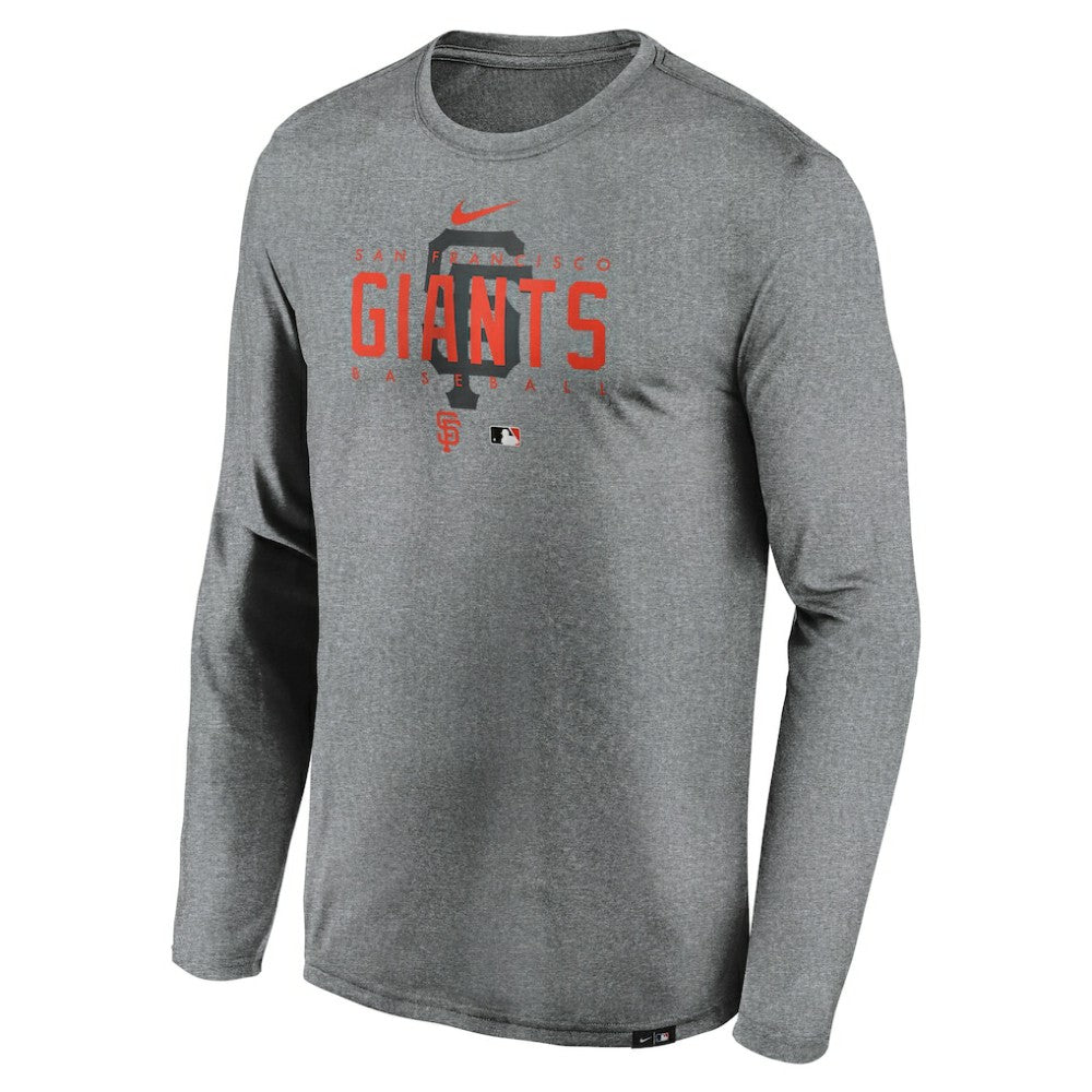 San Francisco Giants Nike Authentic Collection Team Logo Legend Performance Long Sleeve T-Shirt for sale