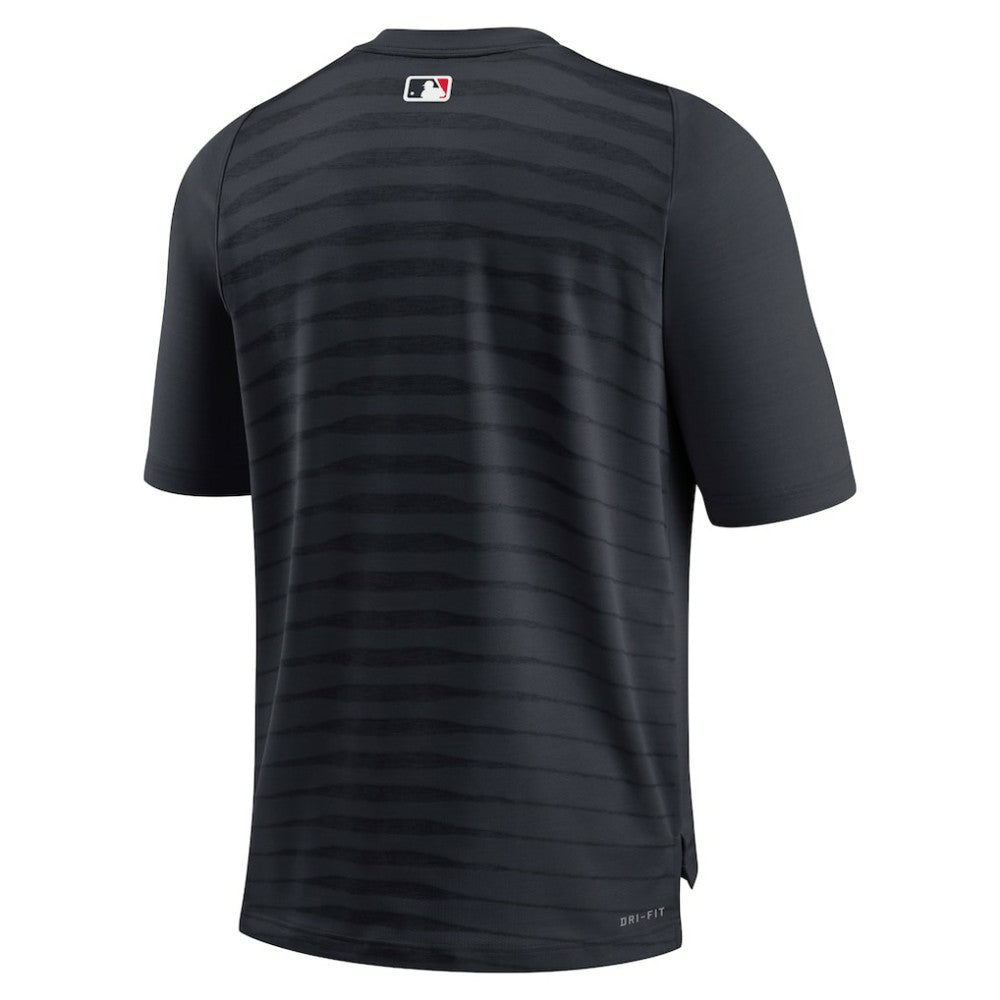 Cleveland Guardians Nike Authentic Collection Pregame Raglan Performance V-Neck T-Shirt Sale