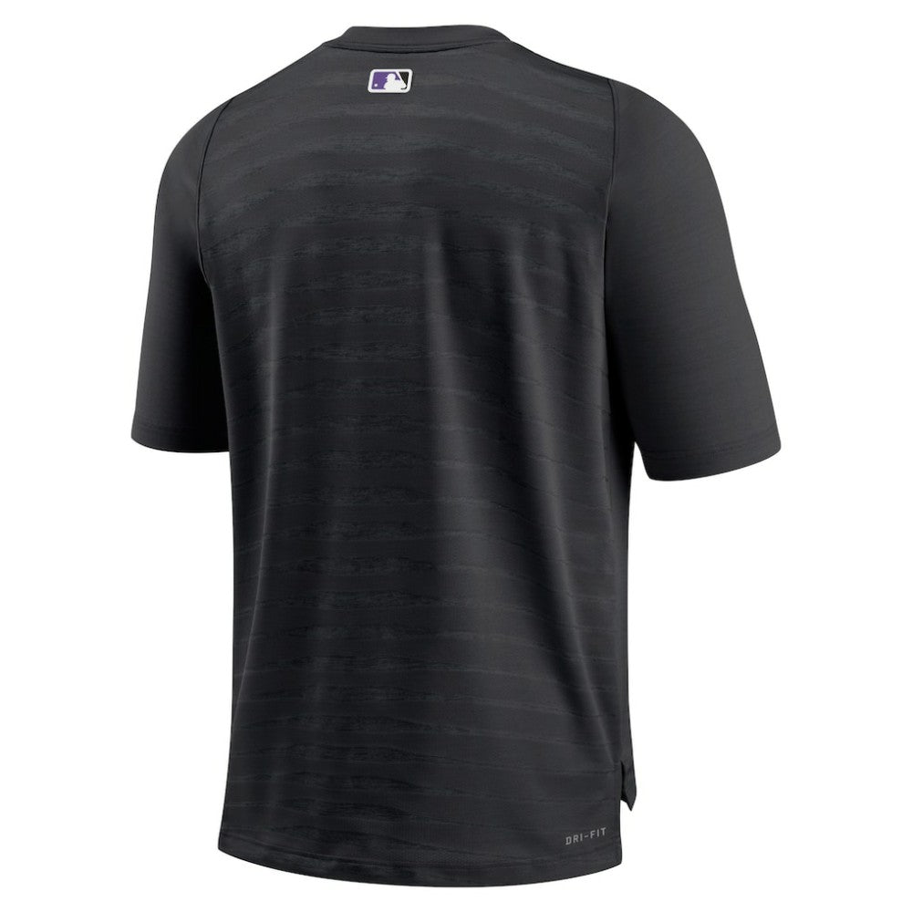 Colorado Rockies Nike Authentic Collection Pregame Raglan Performance V-Neck T-Shirt for sale