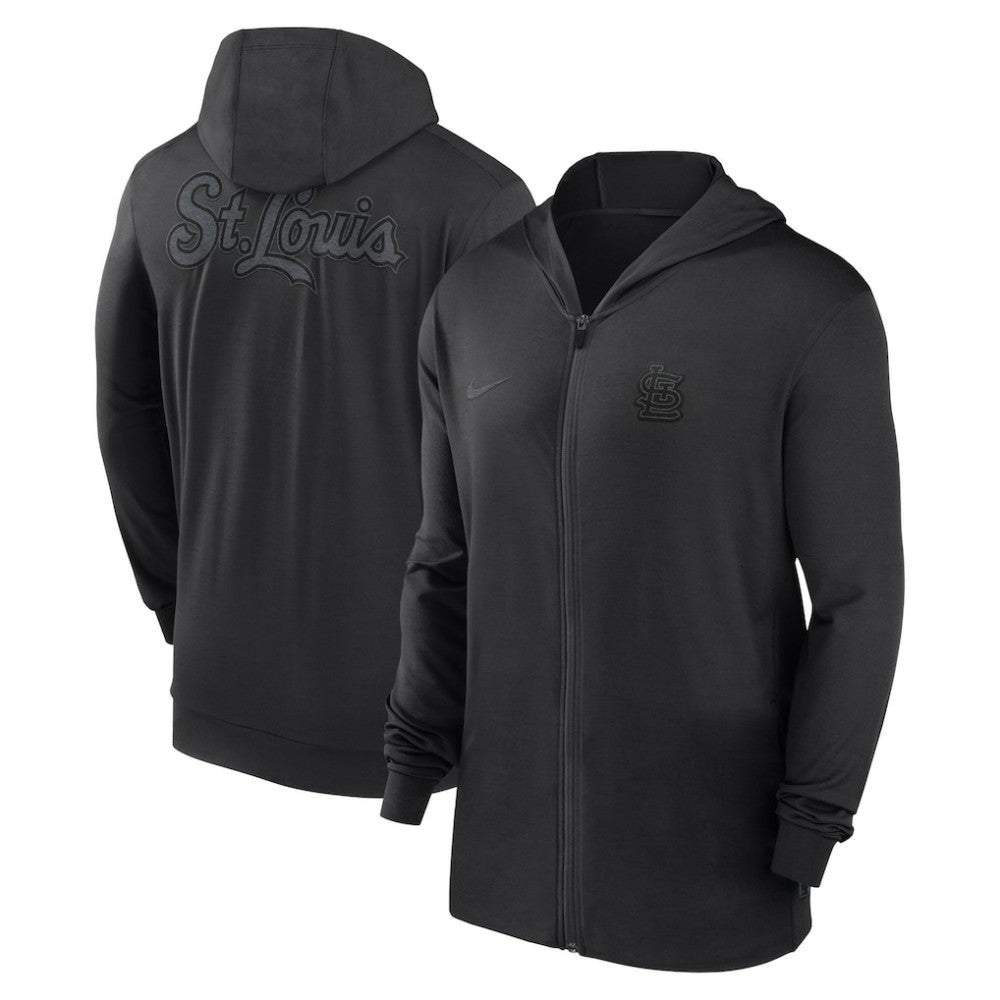 St. Louis Cardinals Nike Authentic Collection Travel Performance Lightweight Full-Zip Hoodie On Sale
