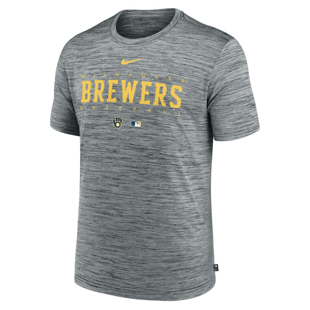 Milwaukee Brewers Nike Authentic Collection Velocity Performance Practice T-Shirt Sale