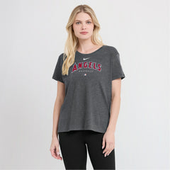 Los Angeles Angels Nike Women's Authentic Collection Early Work Tri-Blend T-Shirt Near Me