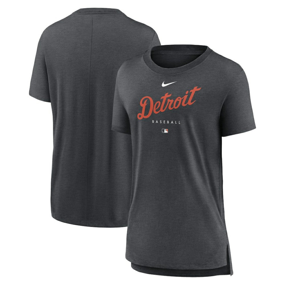 Detroit Tigers Nike Women's Authentic Collection Early Work Tri-Blend T-Shirt Online