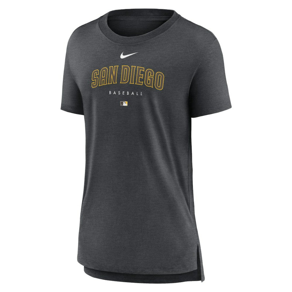 San Diego Padres Nike Women's Authentic Collection Early Work Tri-Blend T-Shirt Sale