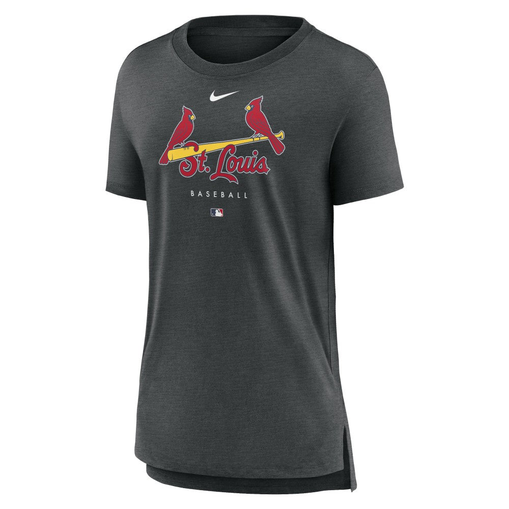 St. Louis Cardinals Nike Women's Authentic Collection Early Work Tri-Blend T-Shirt for sale