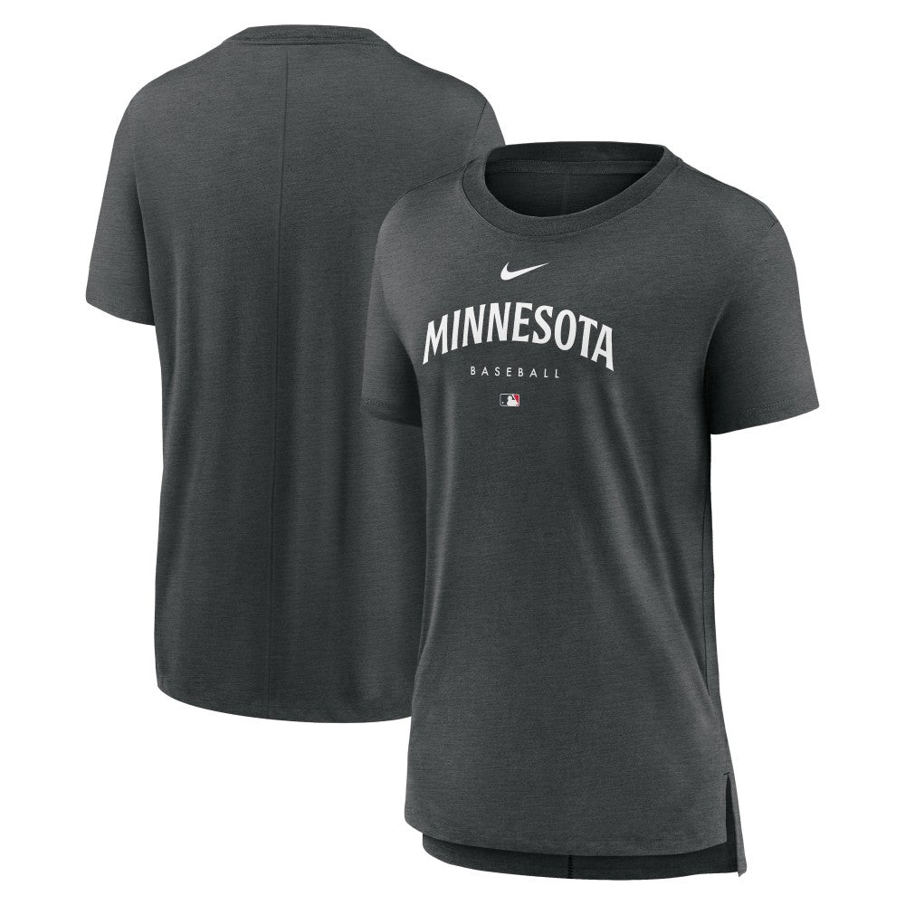 Minnesota Twins Nike Women's Authentic Collection Early Work Tri-Blend T-Shirt Sale