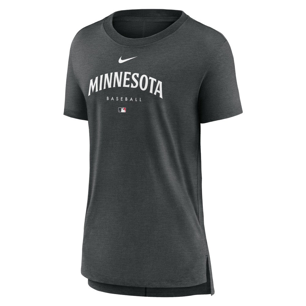 Minnesota Twins Nike Women's Authentic Collection Early Work Tri-Blend T-Shirt Sale