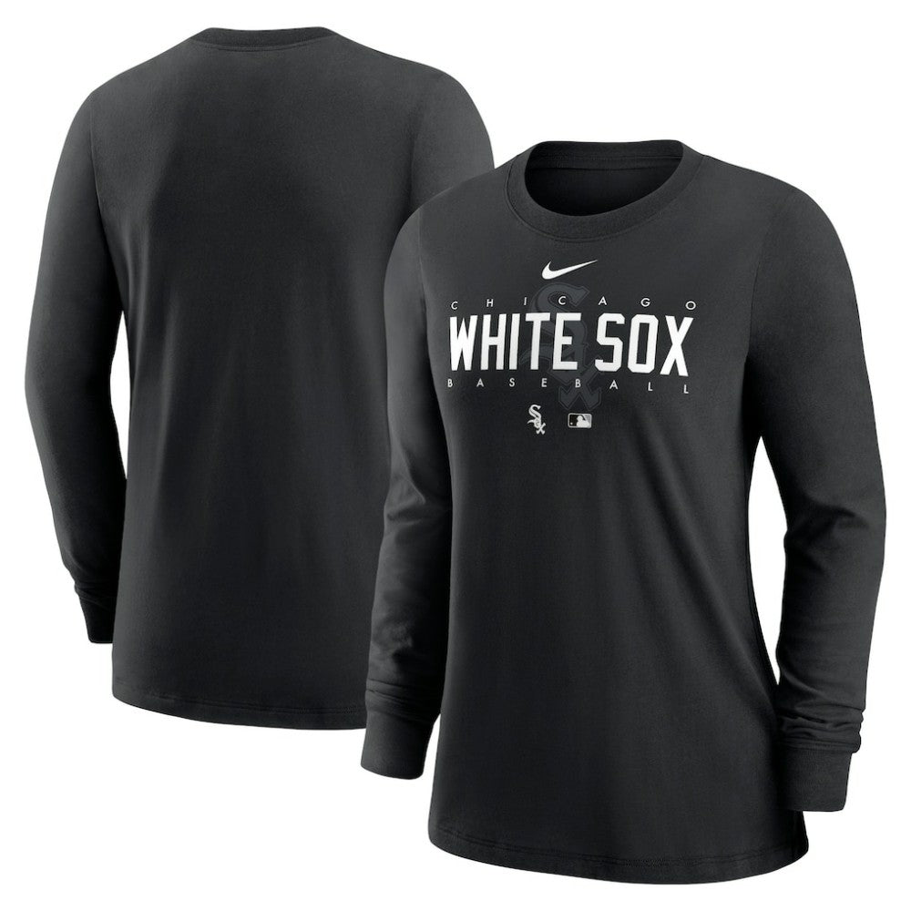 Chicago White Sox Nike Women's Authentic Collection Legend Performance Long Sleeve T-Shirt On Sale