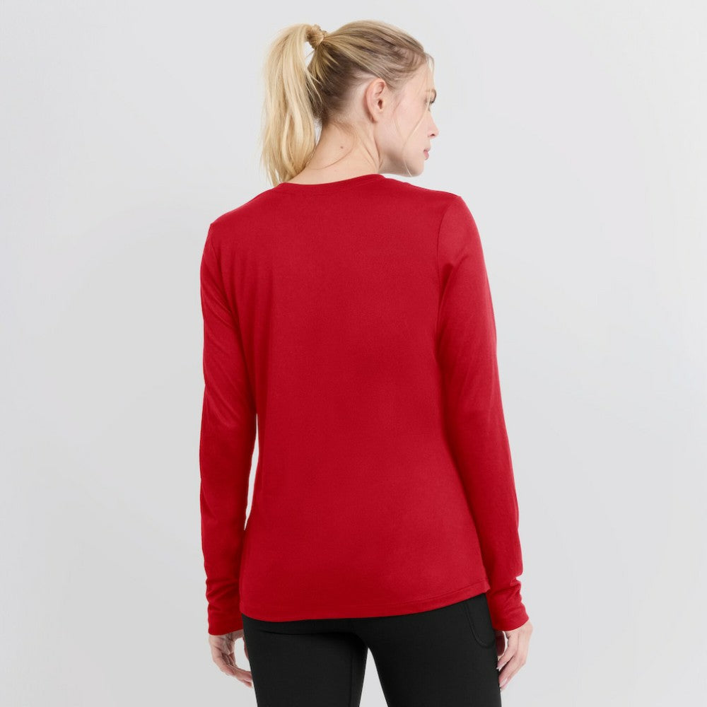 Washington Nationals Nike Women's Authentic Collection Legend Performance Long Sleeve T-Shirt Lifestyle