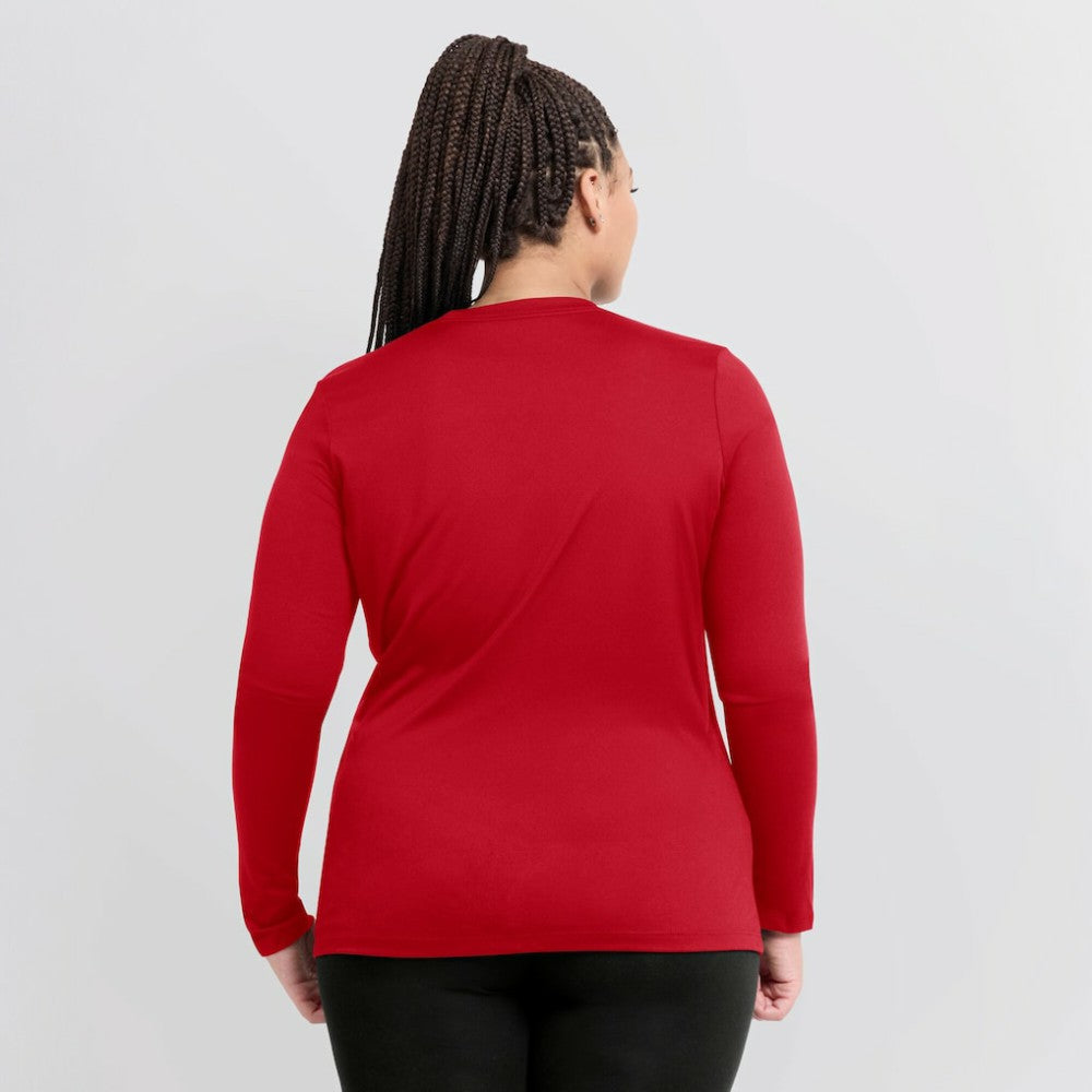 Washington Nationals Nike Women's Authentic Collection Legend Performance Long Sleeve T-Shirt Lifestyle
