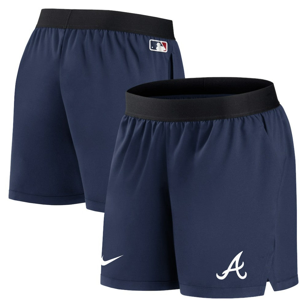 Atlanta Braves Nike Women's Authentic Collection Team Performance Shorts Sale