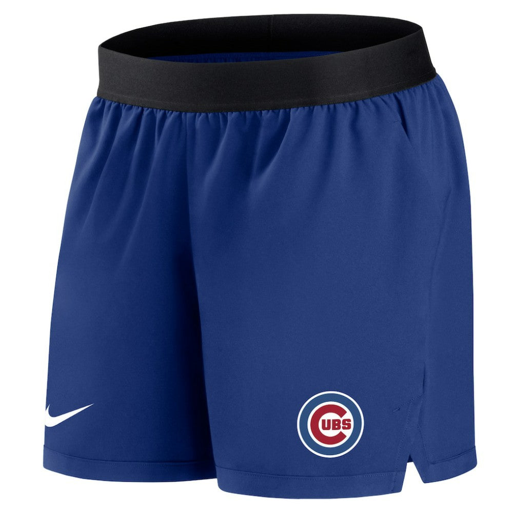 Chicago Cubs Nike Women's Authentic Collection Team Performance Shorts On Sale