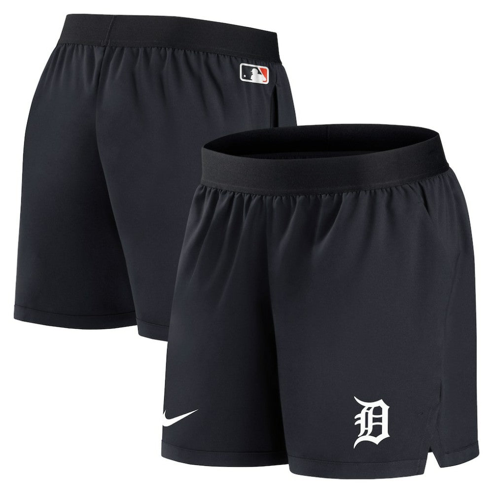 Detroit Tigers Nike Women's Authentic Collection Team Performance Shorts Lifestyle