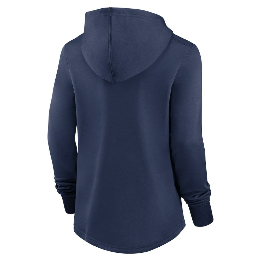 Tampa Bay Rays Nike Women's Authentic Collection Pregame Performance Pullover Hoodie Lifestyle