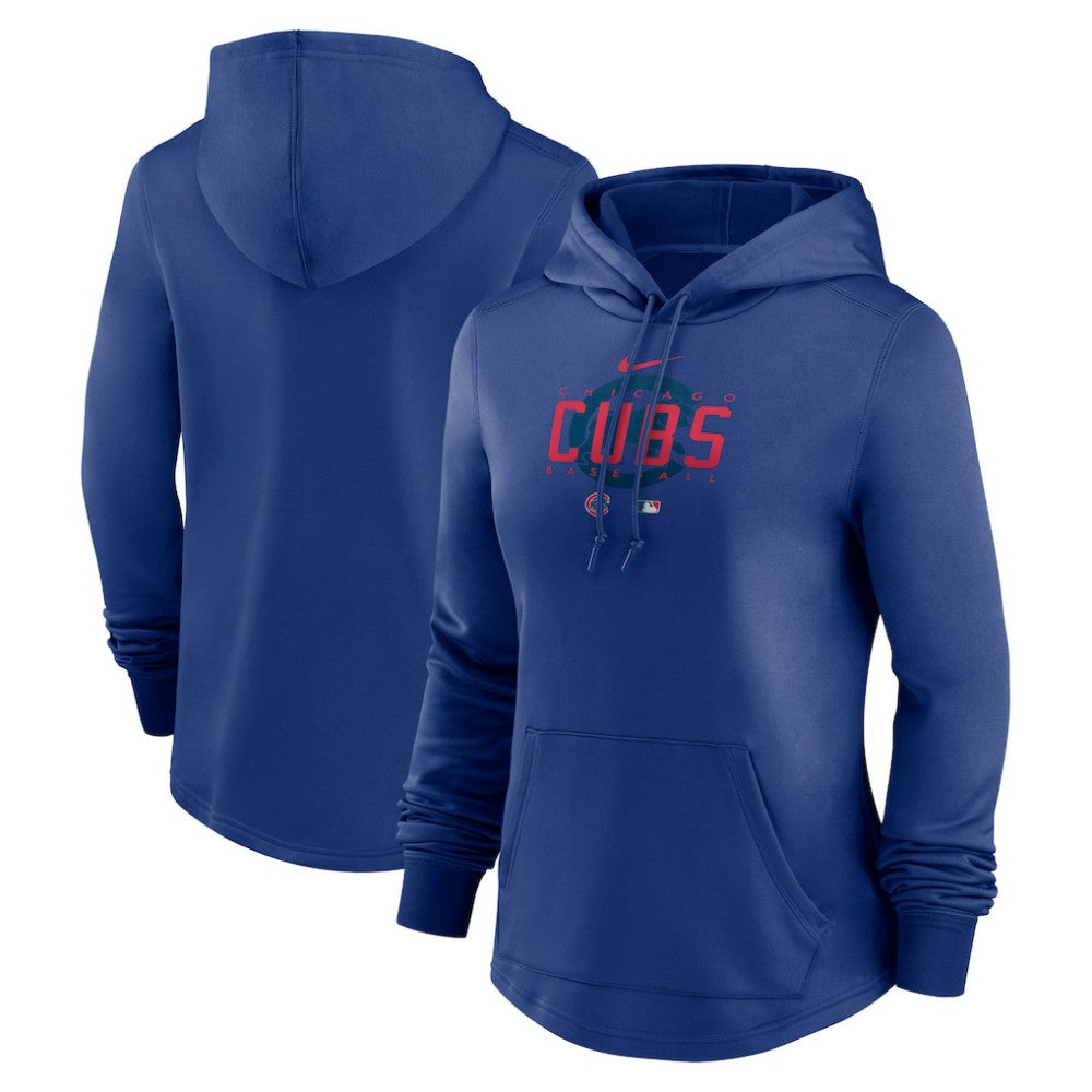 Chicago Cubs Nike Women's Authentic Collection Pregame Performance Pullover Hoodie Online