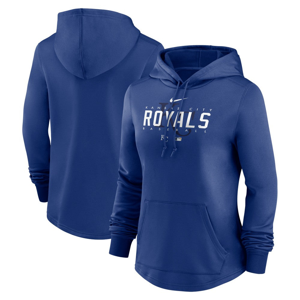 Kansas City Royals Nike Women's Authentic Collection Pregame Performance Pullover Hoodie Sale