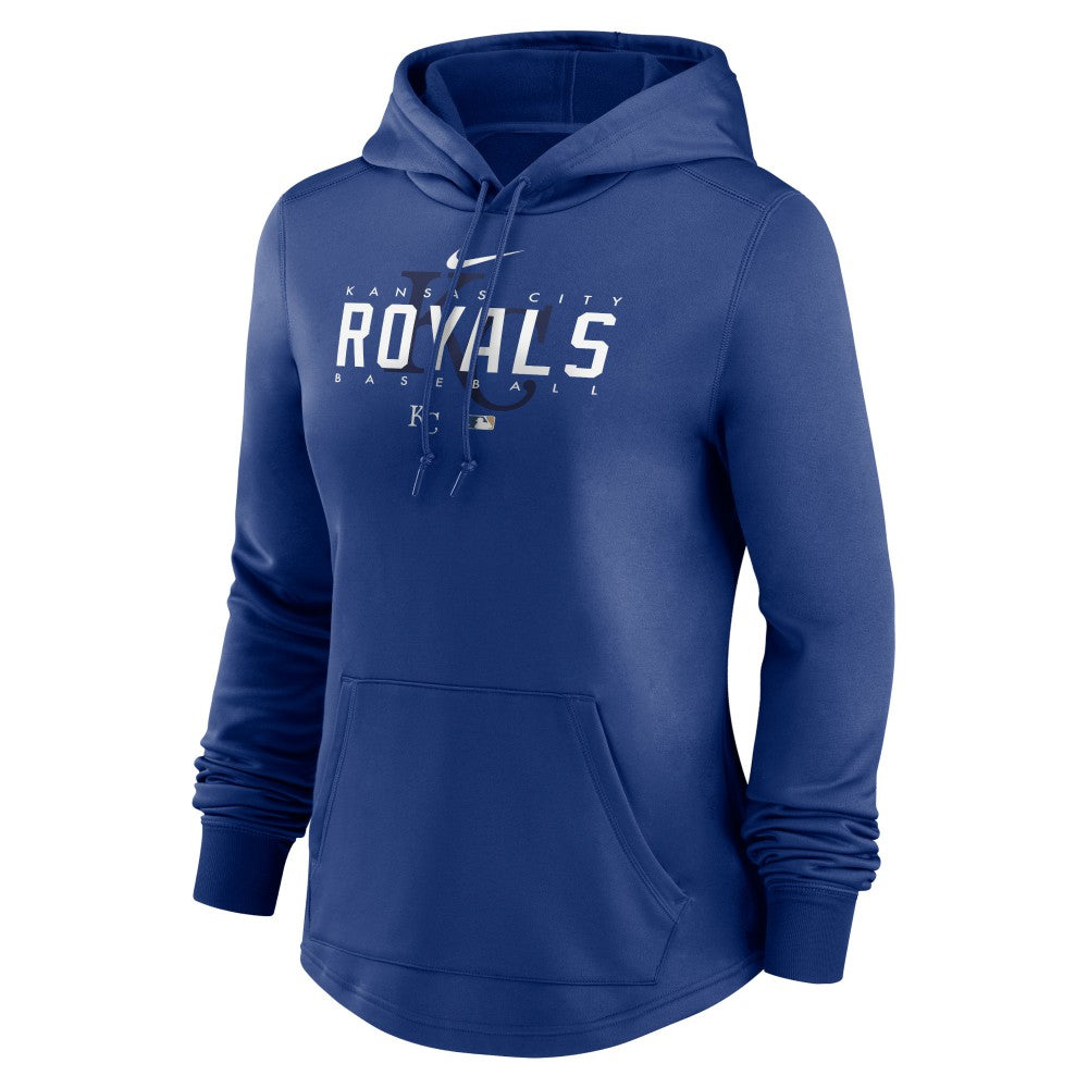 Kansas City Royals Nike Women's Authentic Collection Pregame Performance Pullover Hoodie Sale