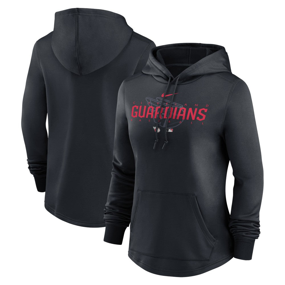 Cleveland Guardians Nike Women's Authentic Collection Pregame Performance Pullover Hoodie Online