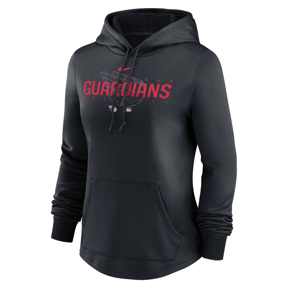 Cleveland Guardians Nike Women's Authentic Collection Pregame Performance Pullover Hoodie Online