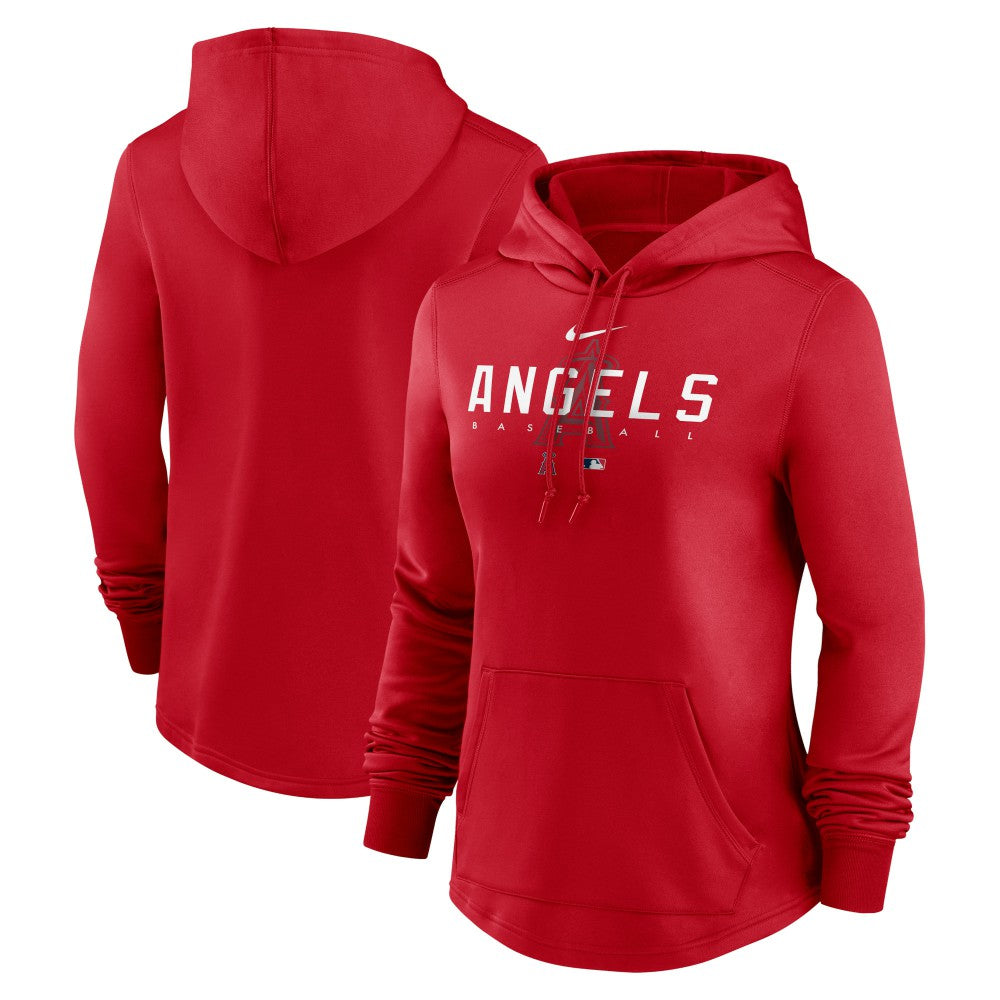 Los Angeles Angels Nike Women's Authentic Collection Pregame Performance Pullover Hoodie discount