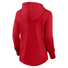 Los Angeles Angels Nike Women's Authentic Collection Pregame Performance Pullover Hoodie discount
