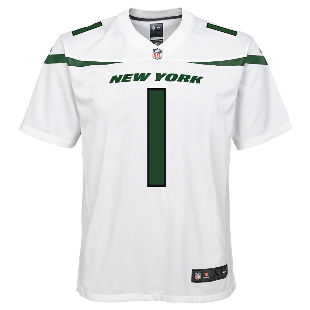Ahmad Sauce Gardner New York Jets Youth Game Jersey White - Nike