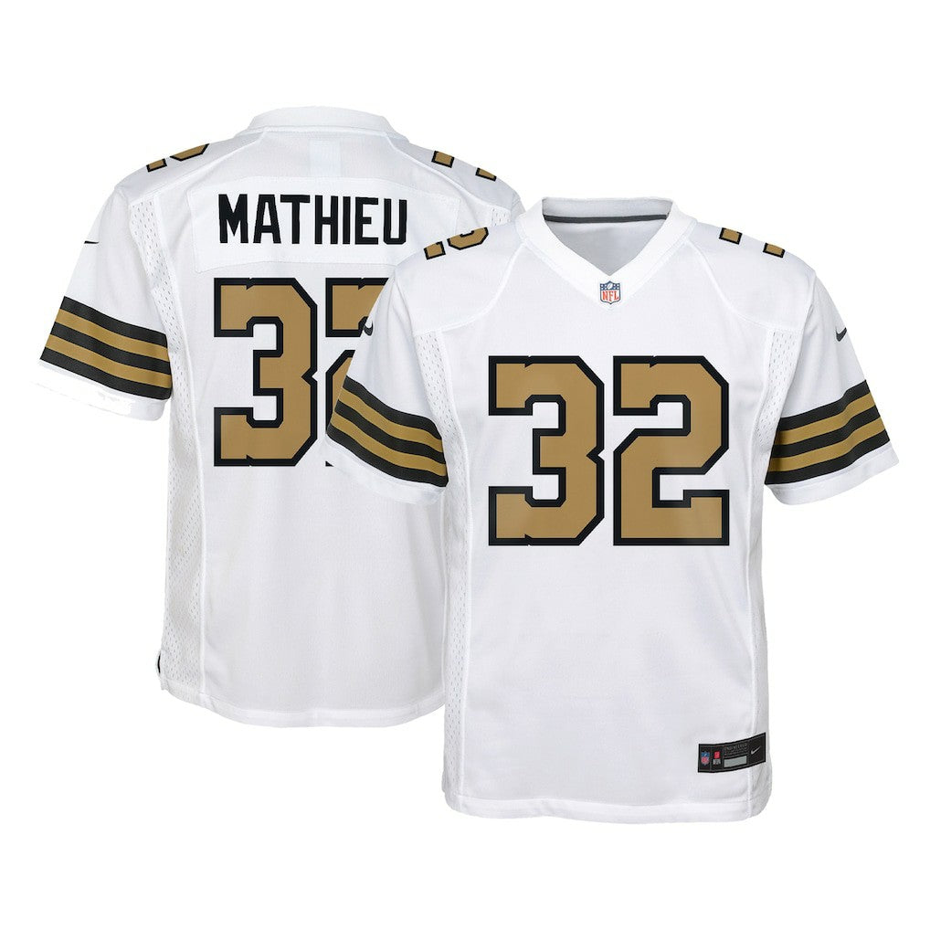 Tyrann Mathieu New Orleans Saints Youth Game Jersey White - Nike