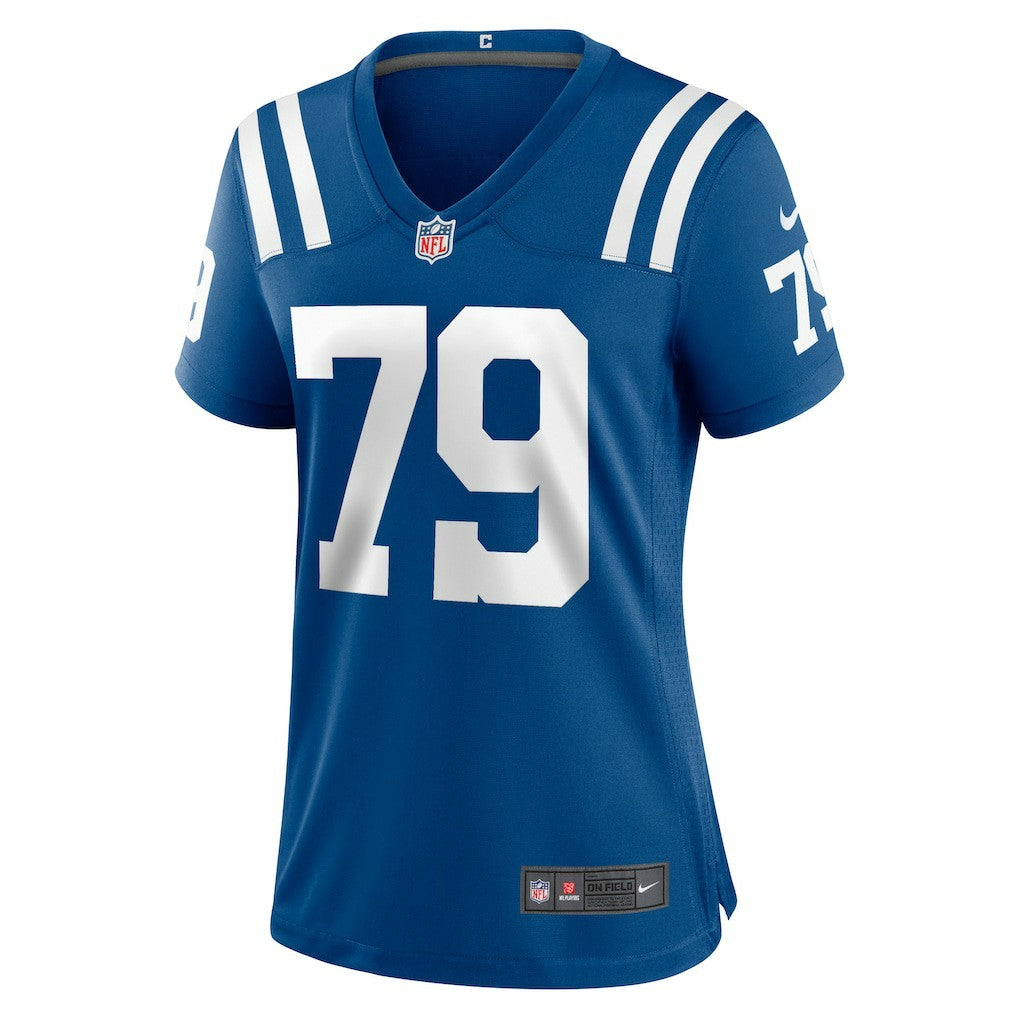 Bernhard Raimann Indianapolis Colts Women's Player Game Jersey Royal - Nike