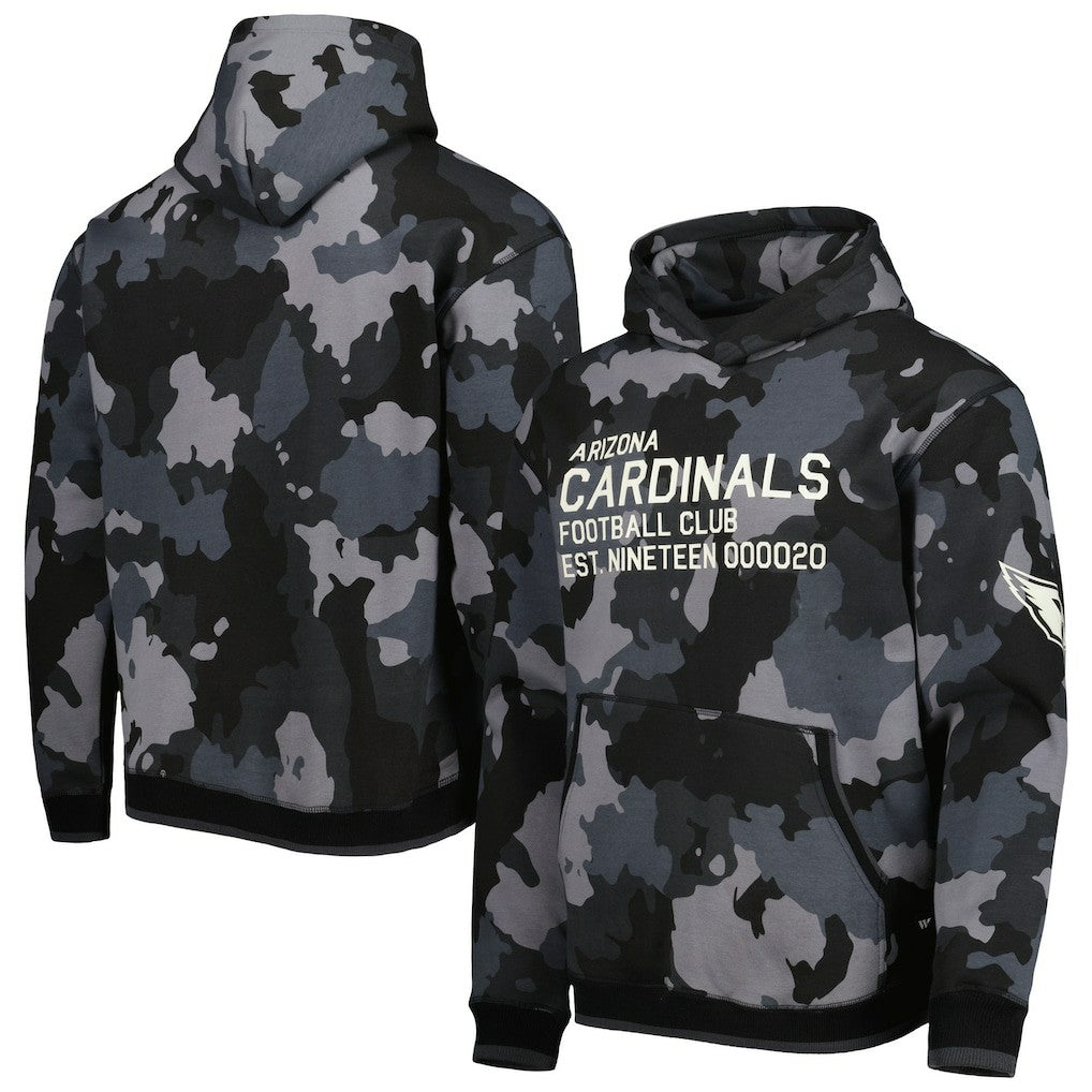 Arizona Cardinals The Wild Collective Camo Pullover Hoodie Black - NFL
