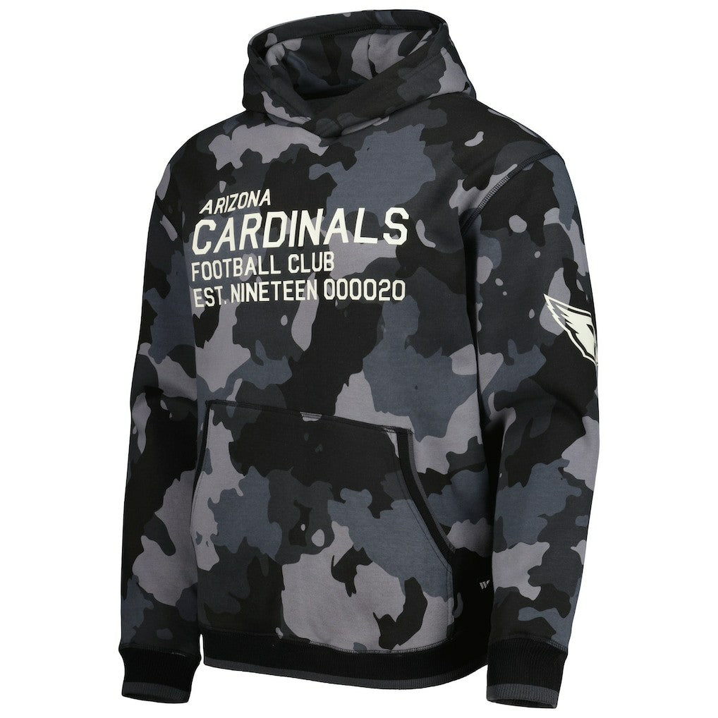 Arizona Cardinals The Wild Collective Camo Pullover Hoodie Black - NFL