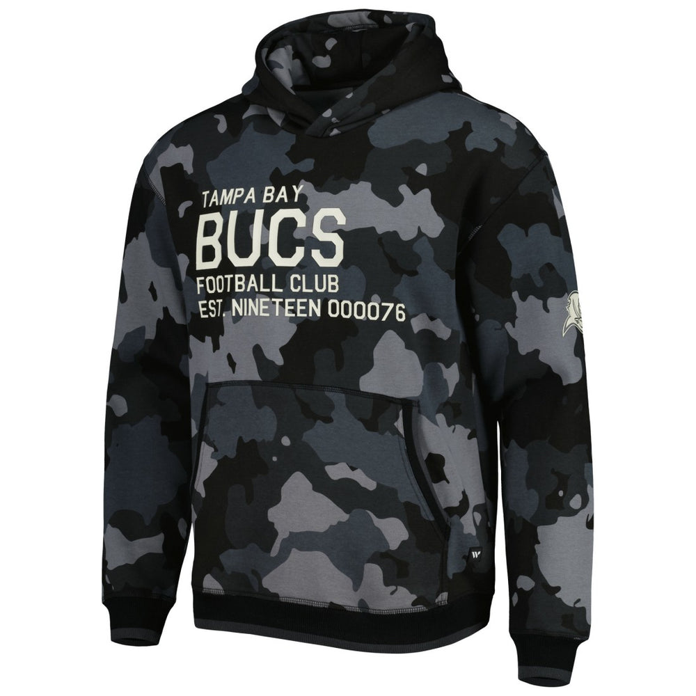 Tampa Bay Buccaneers The Wild Collective Camo Pullover Hoodie Black - NFL
