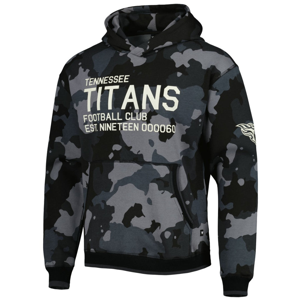 Tennessee Titans The Wild Collective Camo Pullover Hoodie Black - NFL