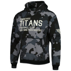 Tennessee Titans The Wild Collective Camo Pullover Hoodie Black - NFL