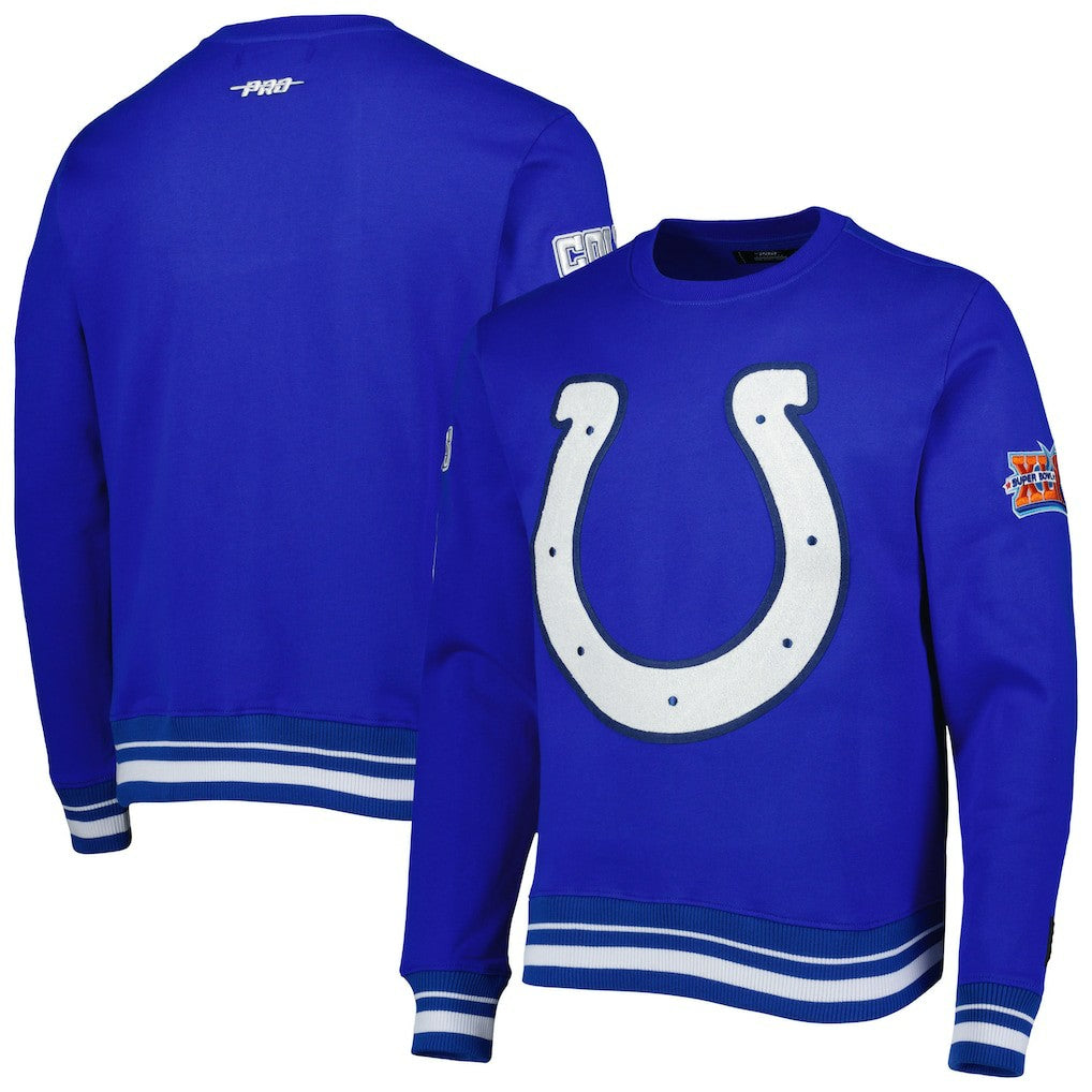 Indianapolis Colts Pro Standard Mash Up Pullover Sweatshirt Royal - NFL