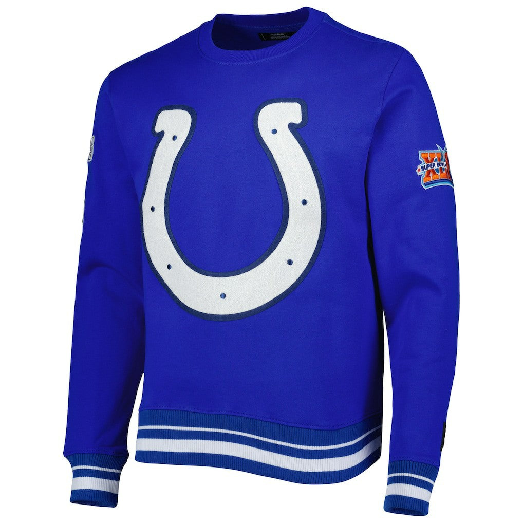 Indianapolis Colts Pro Standard Mash Up Pullover Sweatshirt Royal - NFL