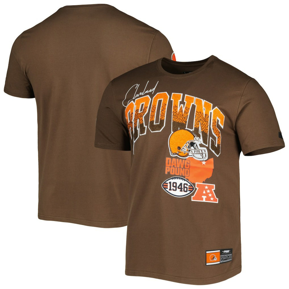 Cleveland Browns Pro Standard Hometown Collection T-Shirt Brown - NFL