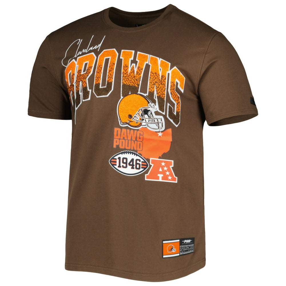 Cleveland Browns Pro Standard Hometown Collection T-Shirt Brown - NFL