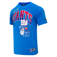 New York Giants Pro Standard Super Bowl XLVI Patch Hometown Collection T-Shirt Royal - NFL