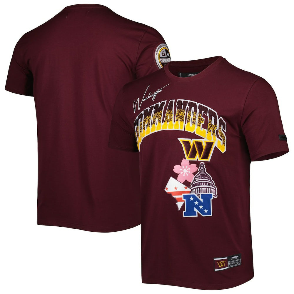 Washington Commanders Pro Standard Hometown Collection T-Shirt Burgundy - NFL