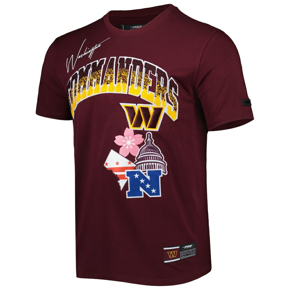 Washington Commanders Pro Standard Hometown Collection T-Shirt Burgundy - NFL