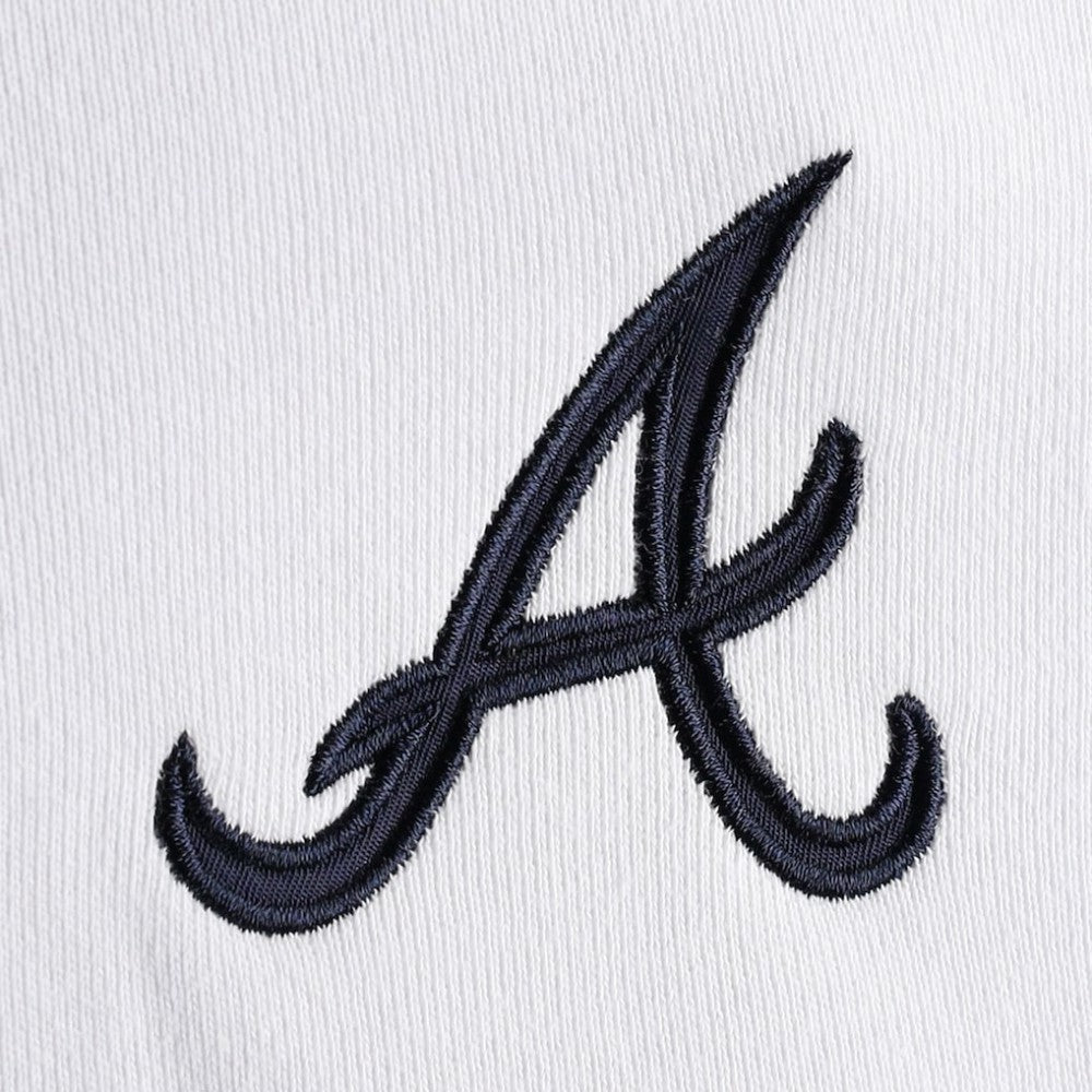 Atlanta Braves DKNY Sport Women's Bobbi Colorblock Pullover Hoodie Near Me