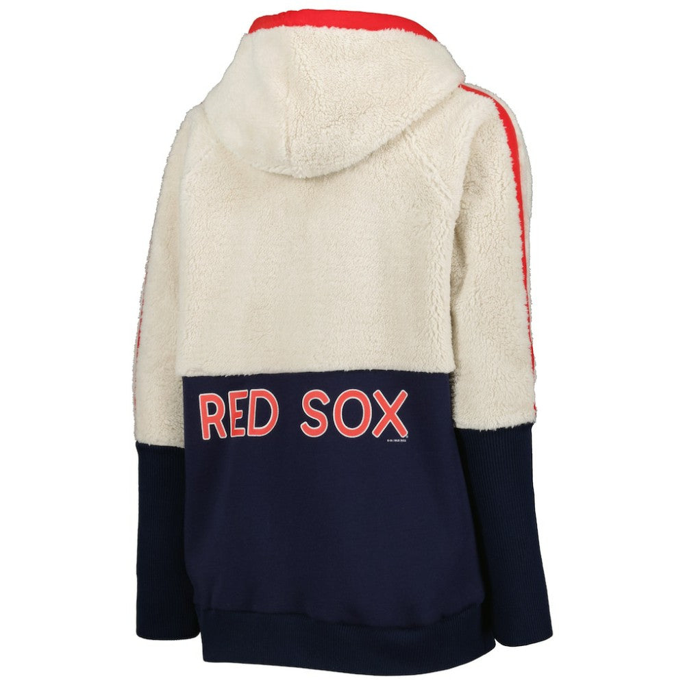 Boston Red Sox G-III 4Her by Carl Banks Women's Shuffle It Raglan Full-Zip Hoodie discount