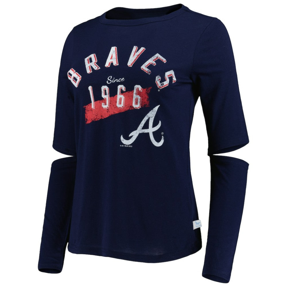 Atlanta Braves Touch Women's Formation Long Sleeve T-Shirt On Sale
