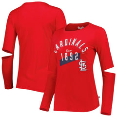 St. Louis Cardinals Touch Women's Formation Long Sleeve T-Shirt On Sale