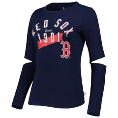 Boston Red Sox Touch Women's Formation Long Sleeve T-Shirt discount