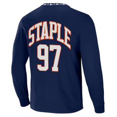 Chicago Bears NFL x Staple Core Team Long Sleeve T-Shirt Navy - NFL