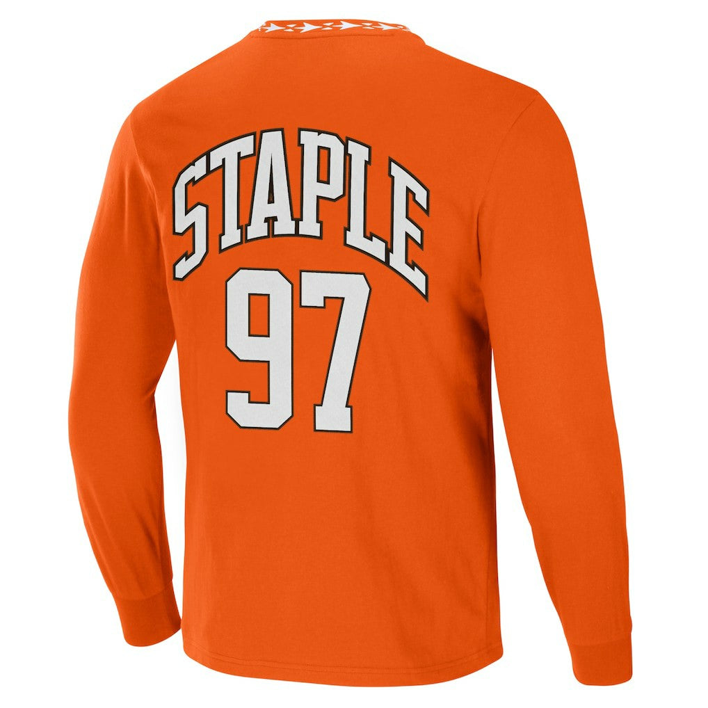 Cleveland Browns NFL x Staple Core Team Long Sleeve T-Shirt Orange - NFL
