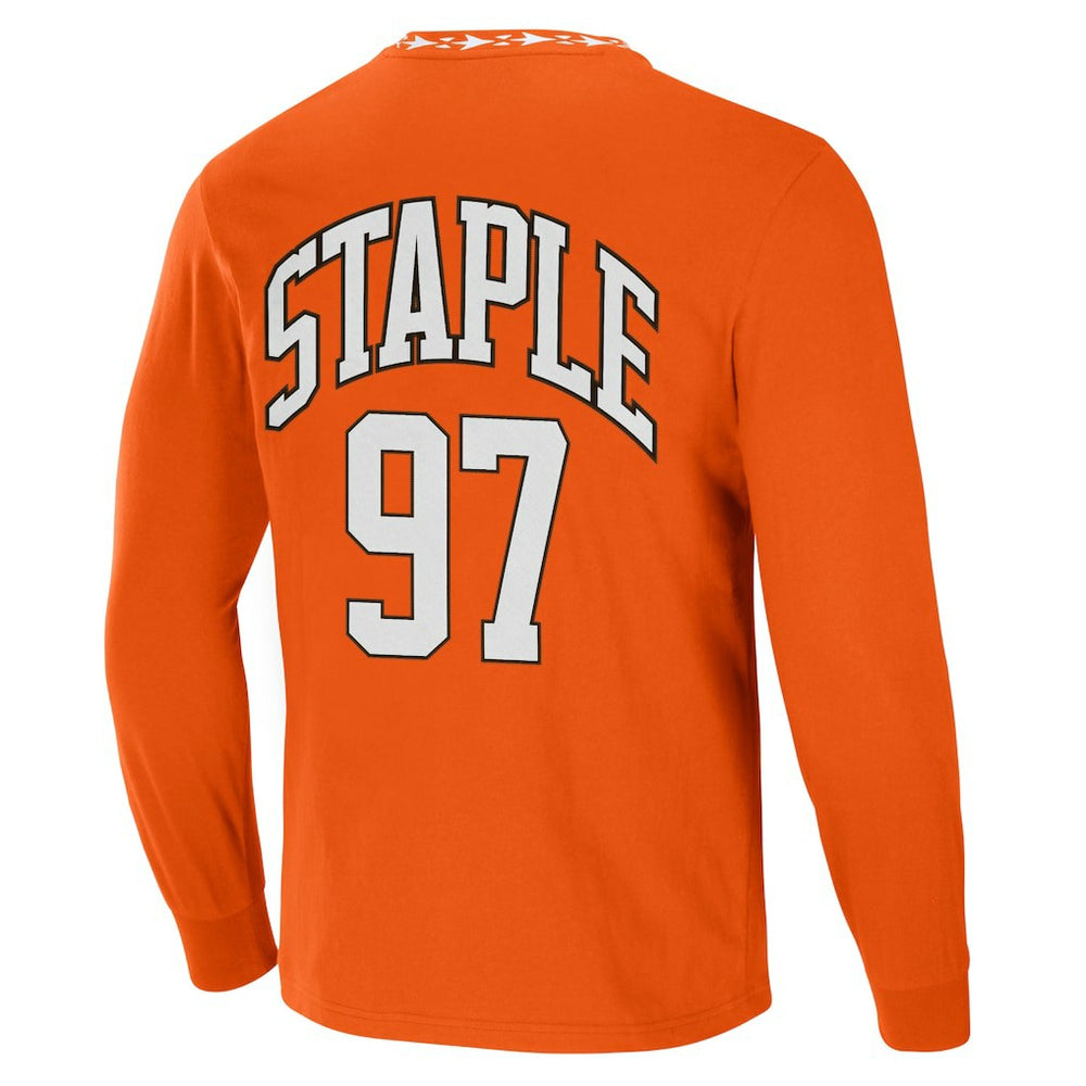 Cleveland Browns NFL x Staple Core Team Long Sleeve T-Shirt Orange - NFL