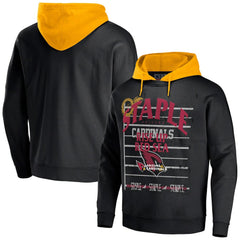 Arizona Cardinals NFL x Staple Throwback Vintage Wash Pullover Hoodie Black - NFL
